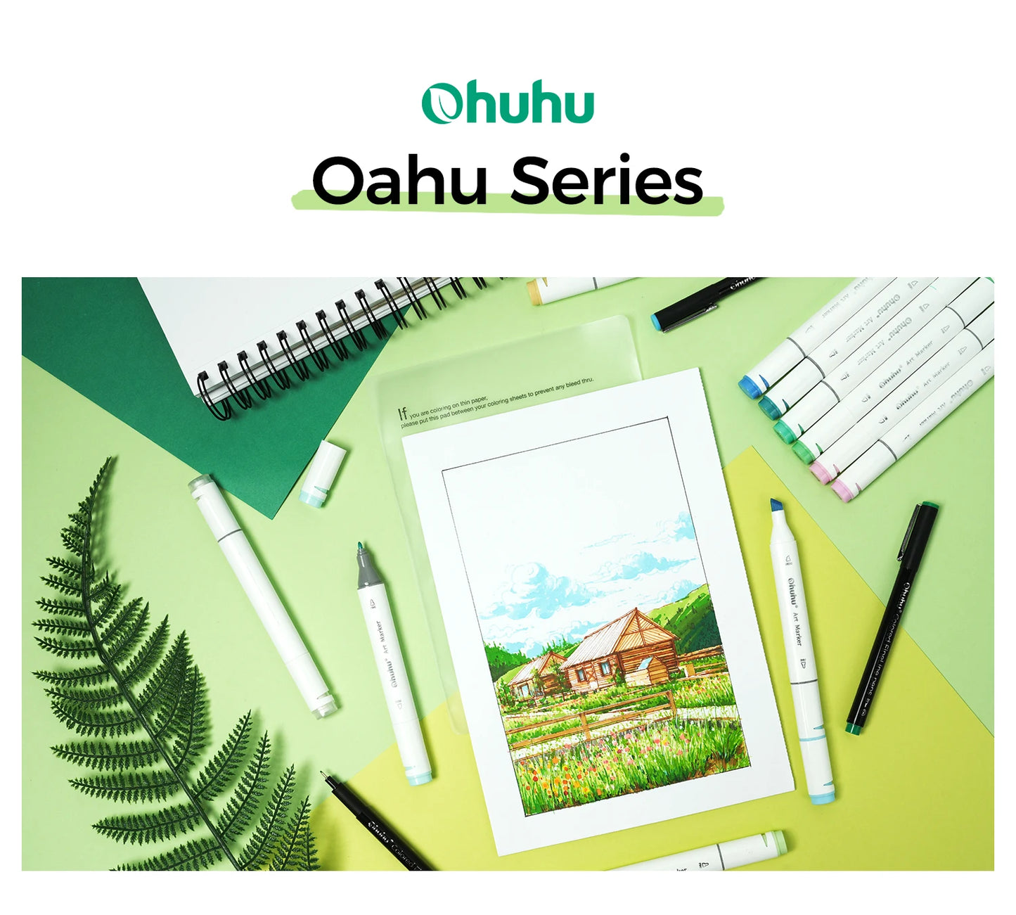 Ohuhu Oahu Marcador Pen Set